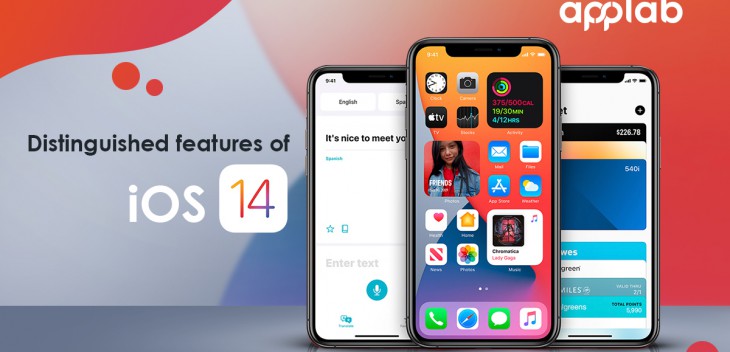 Distinguished features of ios 14